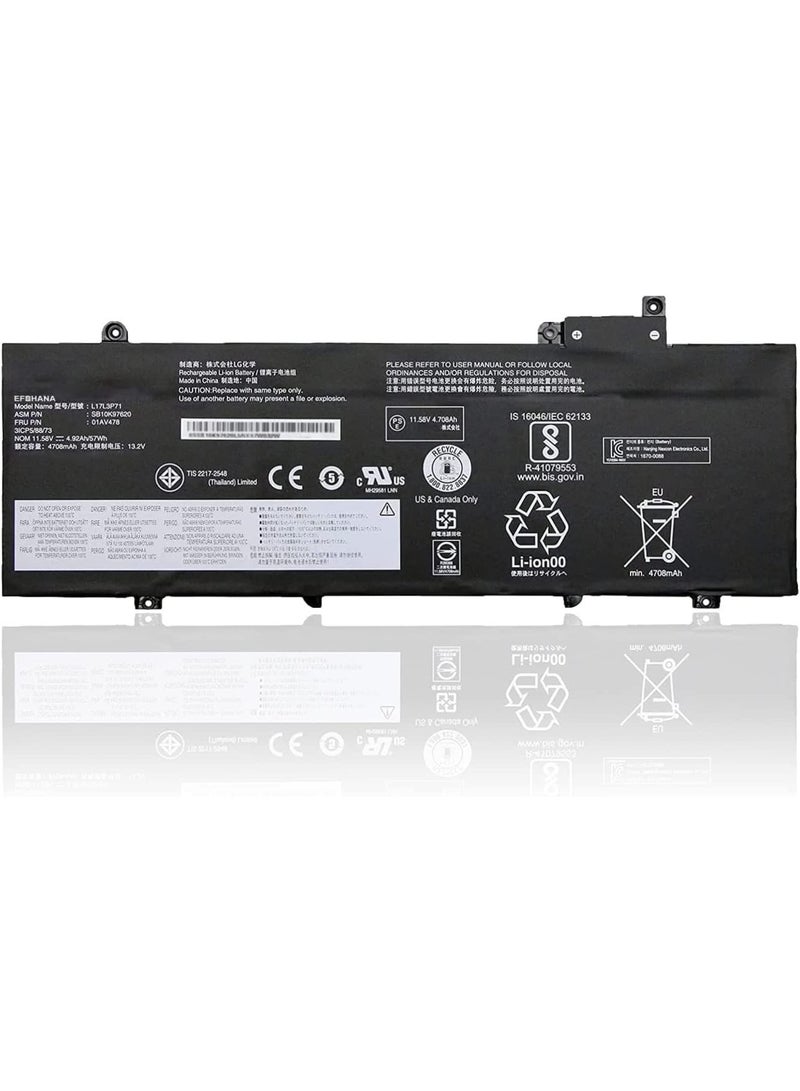 Lenovo ThinkPad T480s Battery 11.58V 57Wh - Image 1